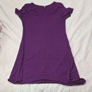 3/$10 Elegant Purple Midi Dress